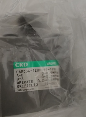CKD  PFA气动隔膜阀GAMD34-12UF-11-1FXCKD  GAMD34-12UF-02-1FX