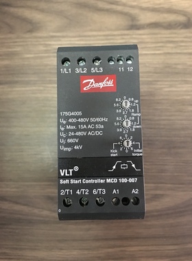 议价！Danfoss MCD 100-007，175G4005，软启动器，
