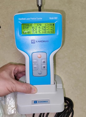 Kanomax 3887C 蓝色 尘埃粒子计数器