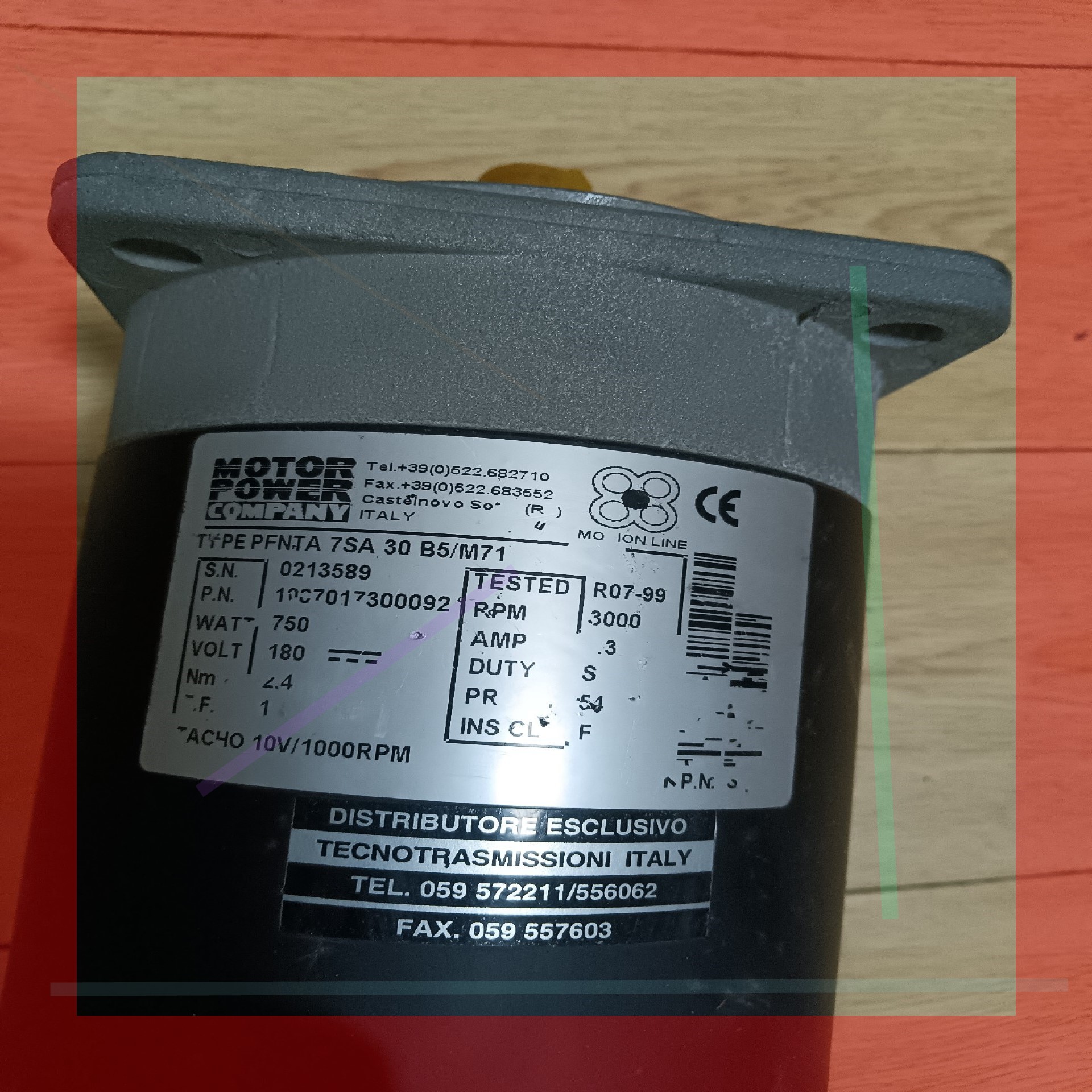 询价!摩力motorpower测速电机直流电机PFNTA 7SA 30 B5/M71