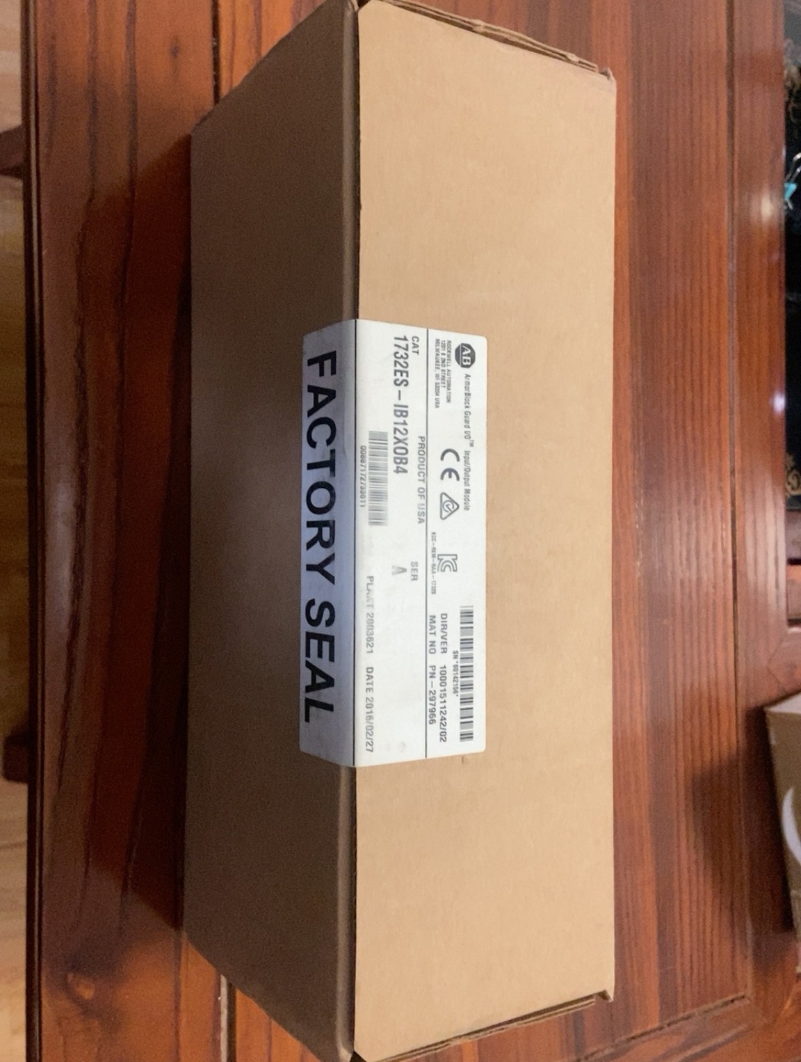 AB全新原装 1732ES-IB12X0B4，PN-297966。议价