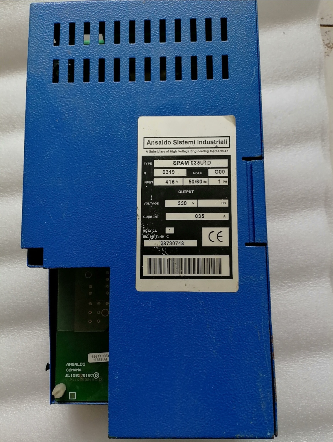 安萨尔多励磁板SPAM016U1D