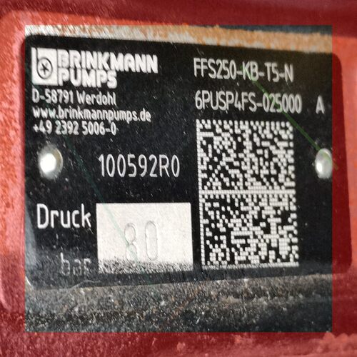 询价!德国布曼brinkmann  6PUSP4FS-025000