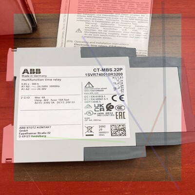 询价!ABB 时间继电器CT-MBS.22P   1SVR740010R3200
