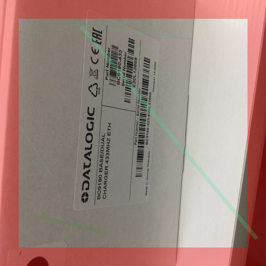 扫描枪网口底座,BC9180-433,全新议价!