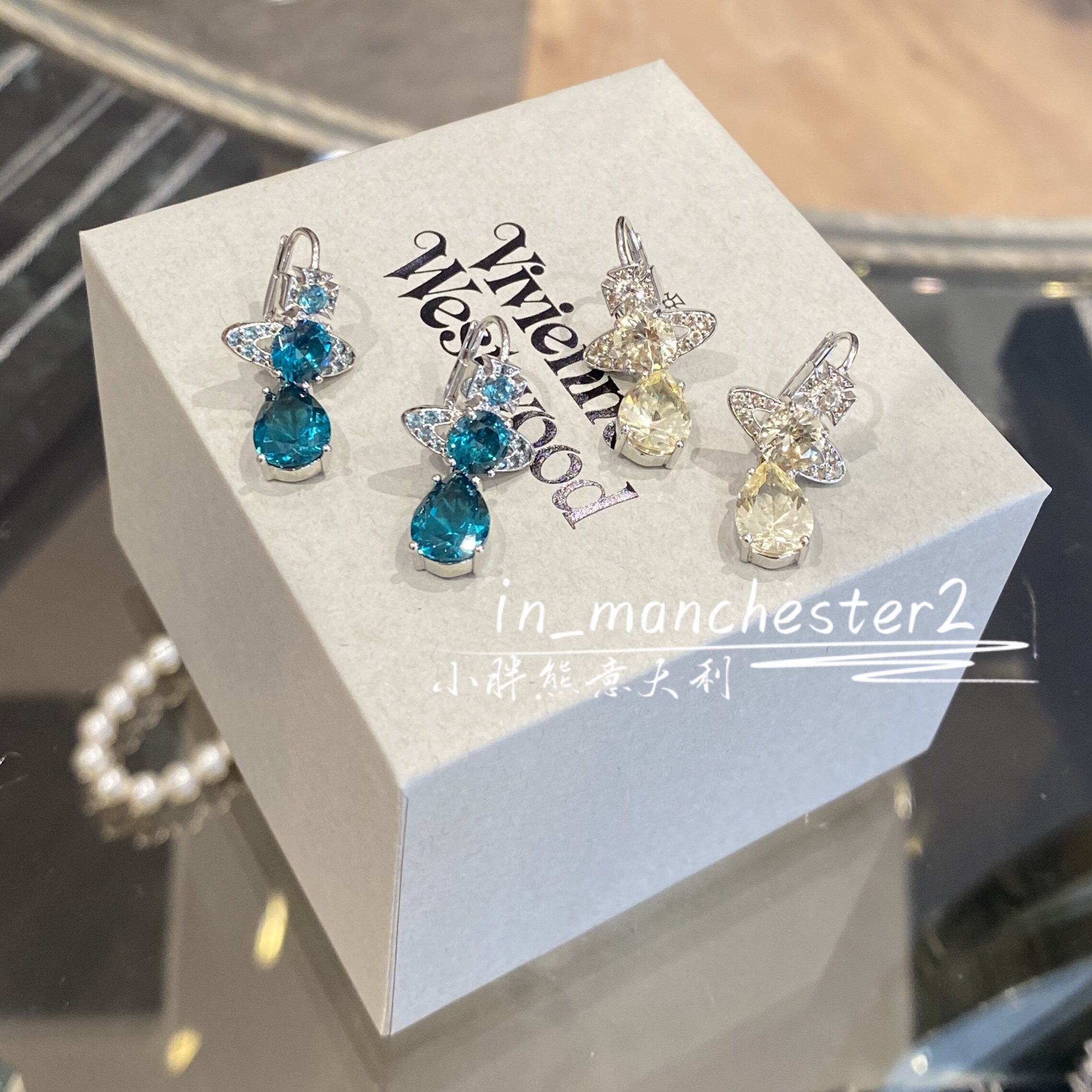 VIVIENNE WESTWOOD西太后优雅土星ISMENE天使之泪百搭项链正品