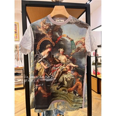 VIVIENNE t恤男女款 WESTWOOD西太后经典 土星复古宫廷天使油画短袖