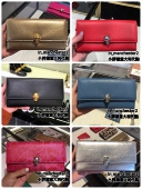 正品 Alexander 骷髅头羊皮 牛皮男女长钱包皮夹 McQueen麦昆 经典