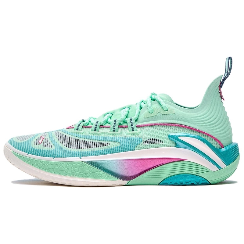 李宁反伍追猎1Super男子轻量高回弹稳定篮球外场鞋ABFV007