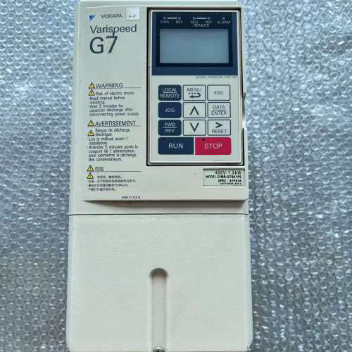 安川G7变频器，型号CIMR-G7B41P5，1.5KW，3[议]