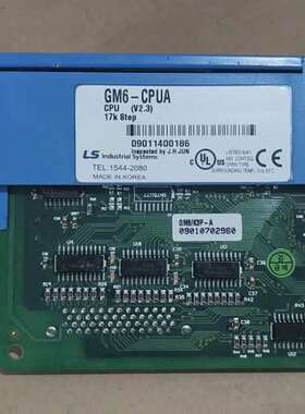 GLOFA PLC模块，LS GM6-CPUA CPU模块【议】