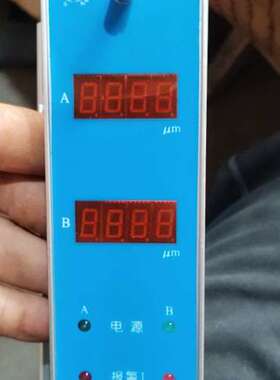 江阴众和8000/012温控仪 双通道显示 蓝色 数字管【议】