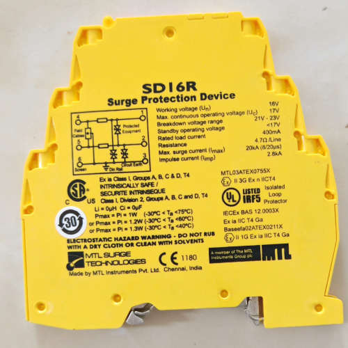英国MTL信号浪涌保护器避雷器防雷栅SD16R[议]