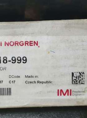 11-818-999 英国NORGERN调压阀【议】