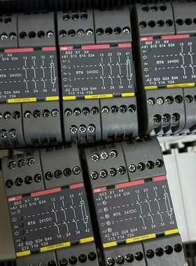 ABB安全继电器RT6 24VDC，型号2TLA0100【议】