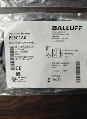 巴鲁夫BES01AK传感器。【议】