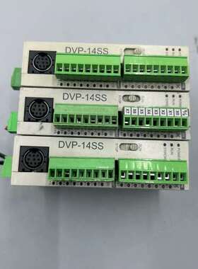 PLC，型号DVP14SS11T2，，功能正常。【议】