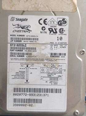 希捷SEAGATE 18G/Seagate ST318203【议】