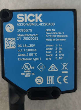 西克SICK AS30-WBM314I220A00传感器，德[议]
