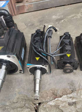 机器人迈信抱闸电机4台，型号：130MSL04820MZ[议]