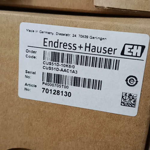 德国E+H浊度传感器，型号CUS51D-10K6/0，原[议]
