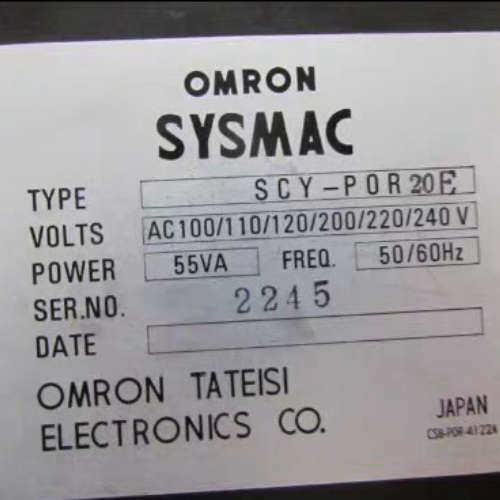 通电 SYSMAC  [  SCY-POR20E  有3台[议]