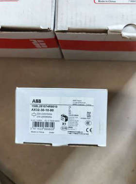 ABB接触器，AX32-30-10-80，1SBL28107[议]