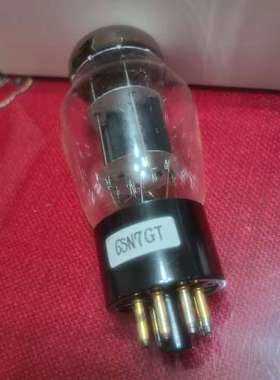 贵族之声UK 6SN7电子管，黑色发霉屏极，管身无字，看【议】