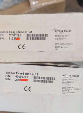 梅特勒托利多EasySense pH31电极，型号52003[议]