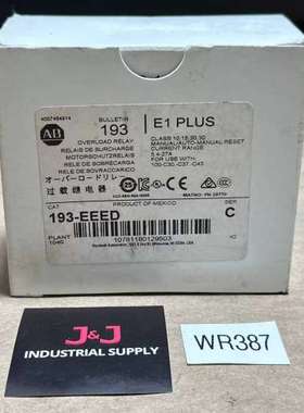 开箱 - Allen Bradley E1 Plus 过载继电器 193-EEED Ser。 C【议