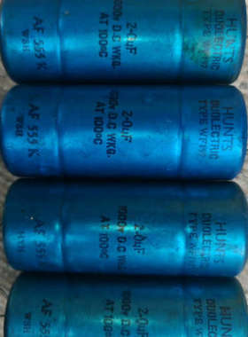 英国HUNTS DUOLECTRIO2UF1000v电容两对[议]