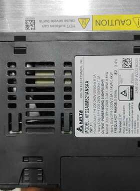 MS300变频器，型号VFD2A8MS21ANSAA，0【议】