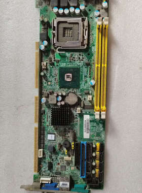 研华机主板，型号PCA-6010G2，红色PCB板，双网[议]