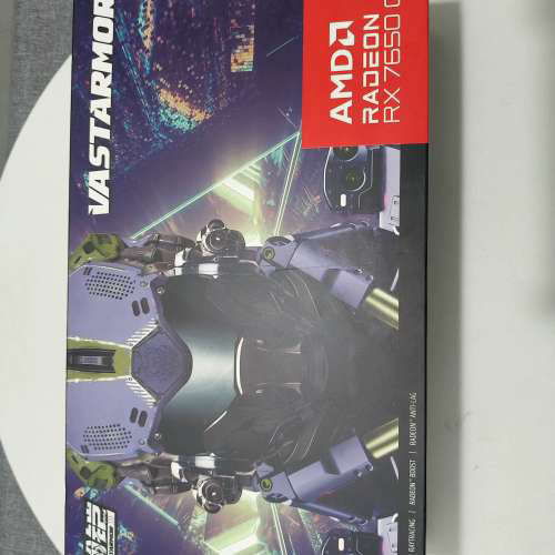 瀚铠 VASTARMOR RX7650GRE 8G 合金版显[议]