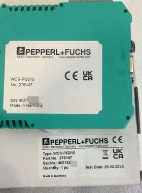 德国倍加福WCS-PG310模块，，型号276147[议]