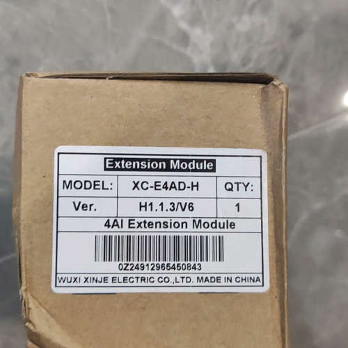 信捷4AI扩展模块 XC-E4AD-H，版本H1.1.3/V[议]