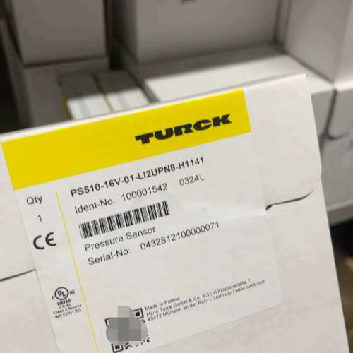 图尔克TURCK压力传感器，型号PS510-16V-01-L[议]