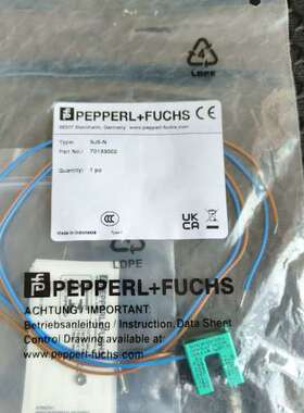 倍加福U型接近开关型号SJ5-N。编码70133002。【议】