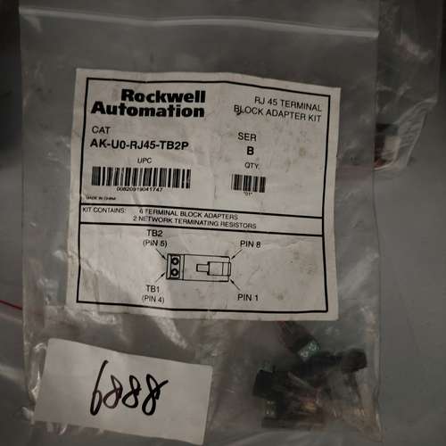 AB罗克韦尔端子快AK-U0-RJ45-TB2P【议】