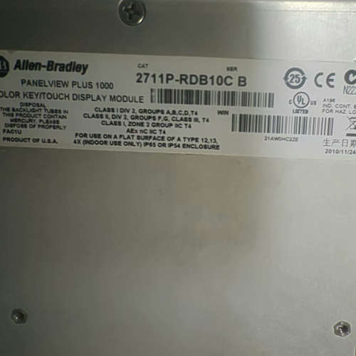 罗克韦尔2711P-RDB10C触摸按键屏[议]