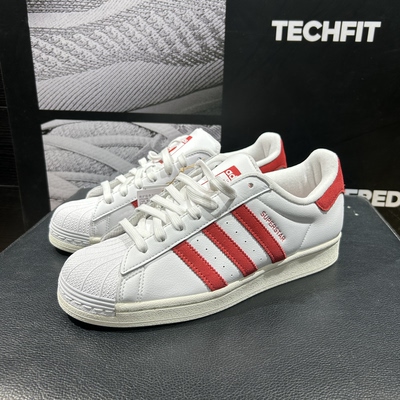 Adidas/三叶草男子爱心贝壳头运动耐磨防滑舒适休闲板鞋IG5958