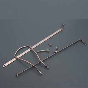 家用海绵拖把配件大全通用拉杆拉手勾不锈钢胶棉加厚拉条加粗螺丝