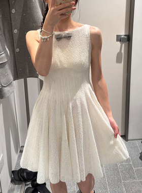 花一【上海高版本】25ss百搭优雅背心裙露背收腰连衣裙女shushuto