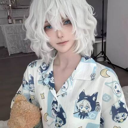 第五人格睡衣二次元伊塔先知衣服夏季棉短袖男女家居服三件套外穿
