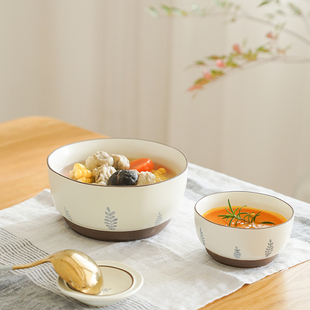大碗汤碗 肆月创意酸菜鱼碗水煮鱼大盆碗网红家用大号陶瓷汤盆日式