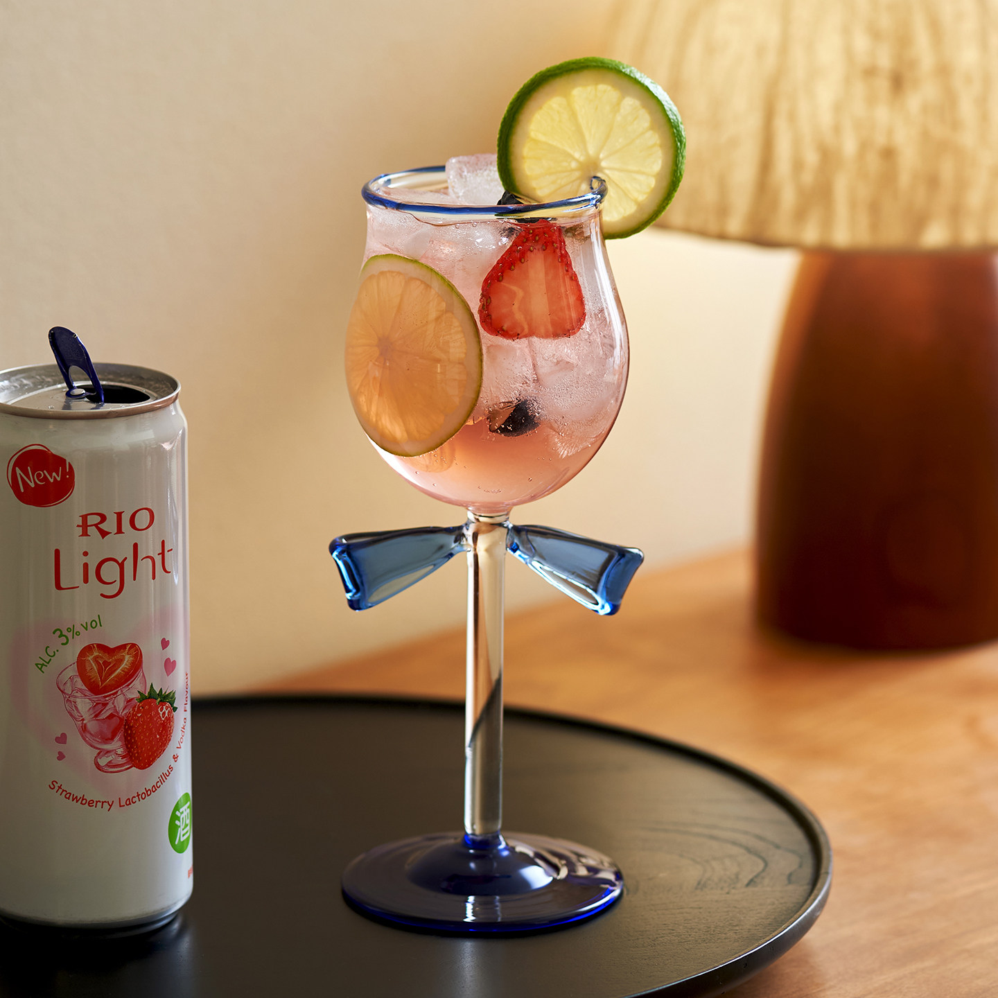 肆月高脚红酒杯酒杯套装礼盒2个一对轻奢高档鸡尾酒杯高颜值创意