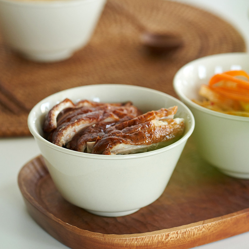 中式简约风米饭碗套装2025新款碗