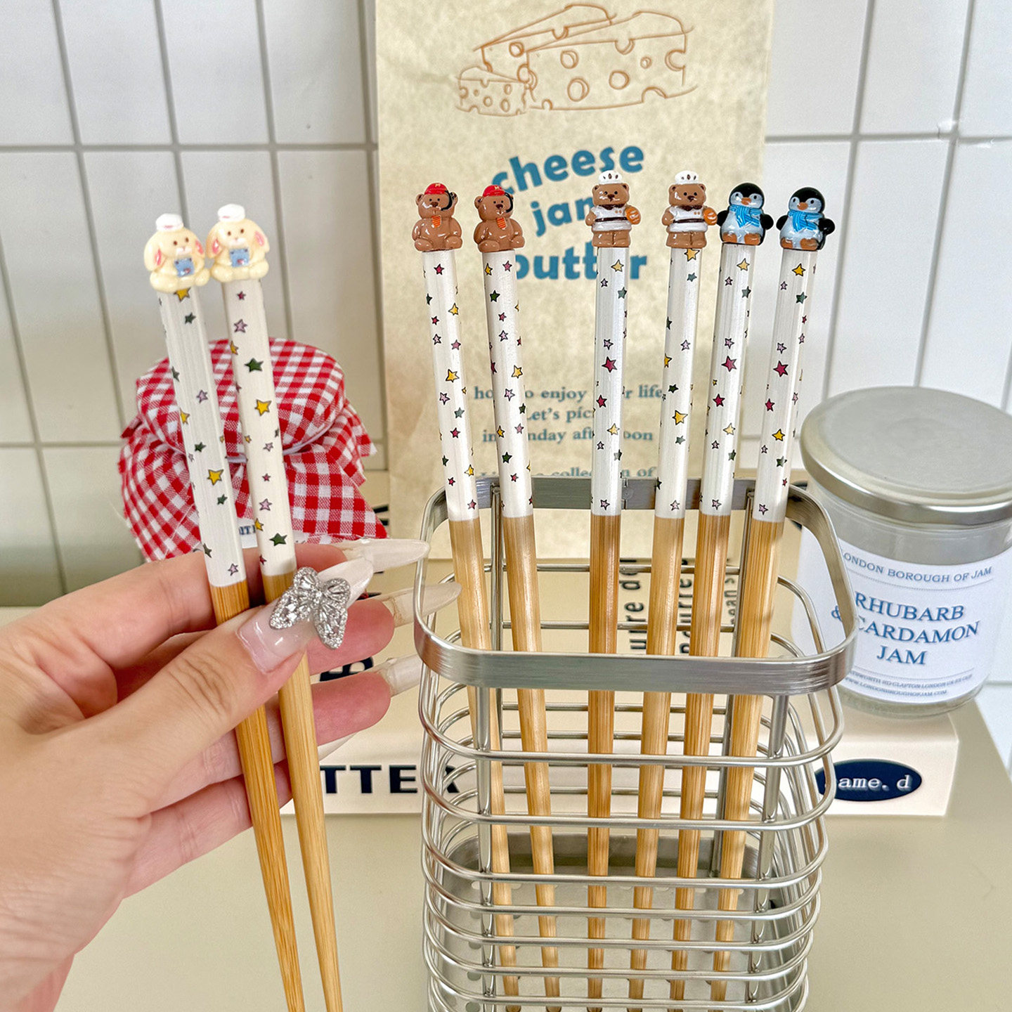 肆月日式儿童楠竹筷子可爱亲子个人木筷家庭分人家用精致一人一筷,餐饮具,筷子,淘宝优惠券,粉丝福利购,淘宝优惠卷