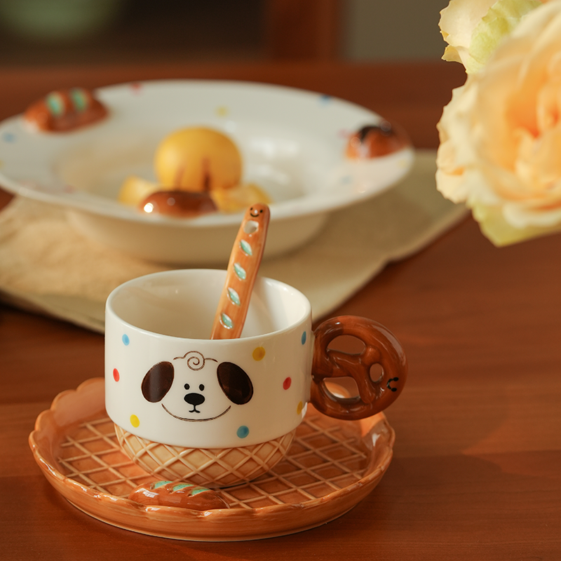 肆月马克杯陶瓷杯水杯情侣礼物女生专用办公室喝水咖啡杯可爱杯子,餐饮具,马克杯,淘宝优惠券,粉丝福利购,淘宝优惠卷