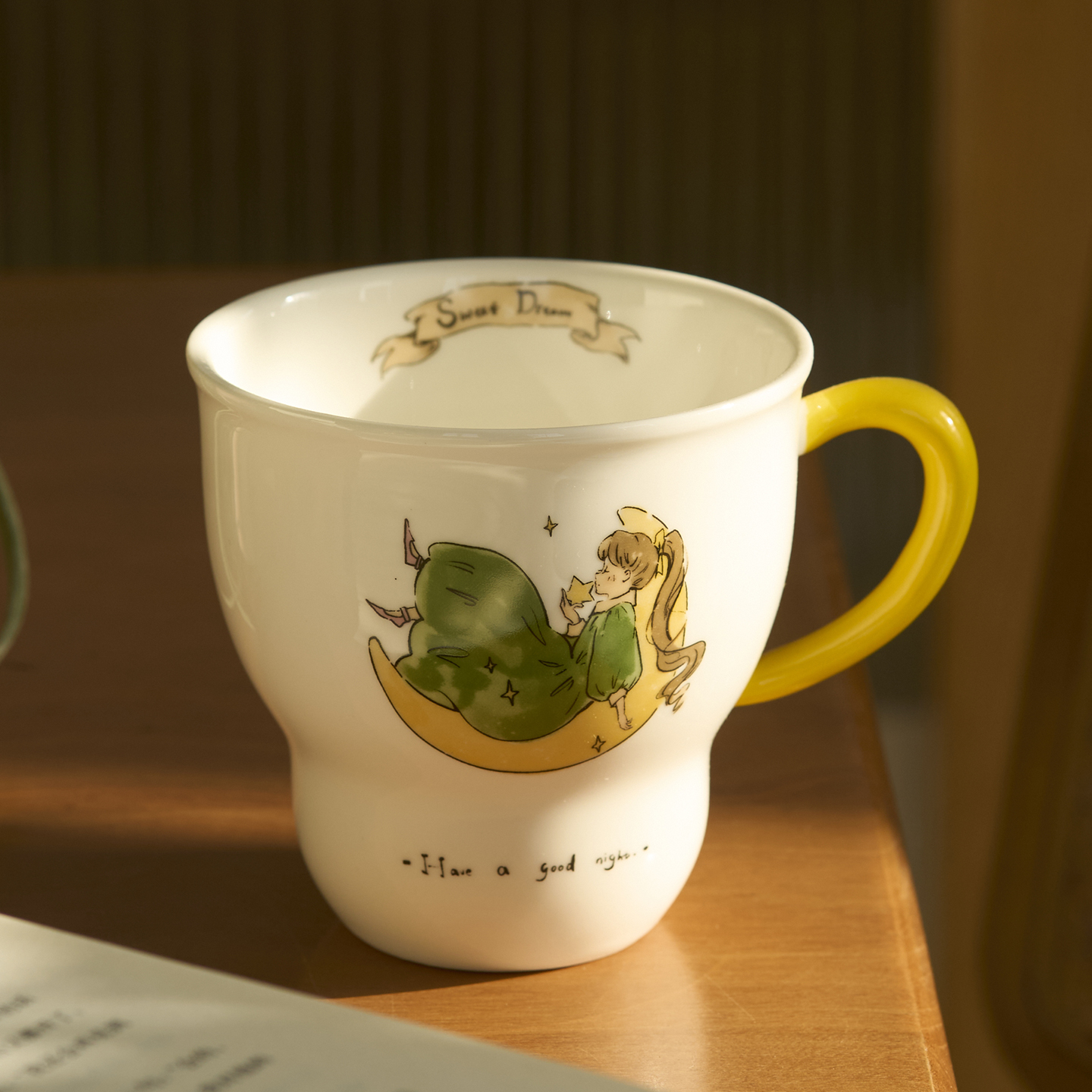 肆月2025新款陶瓷马克杯咖啡杯子